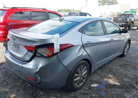 2015 Hyundai Elantra Se from USA, damaged, VIN 5NPDH4AE1FH570371